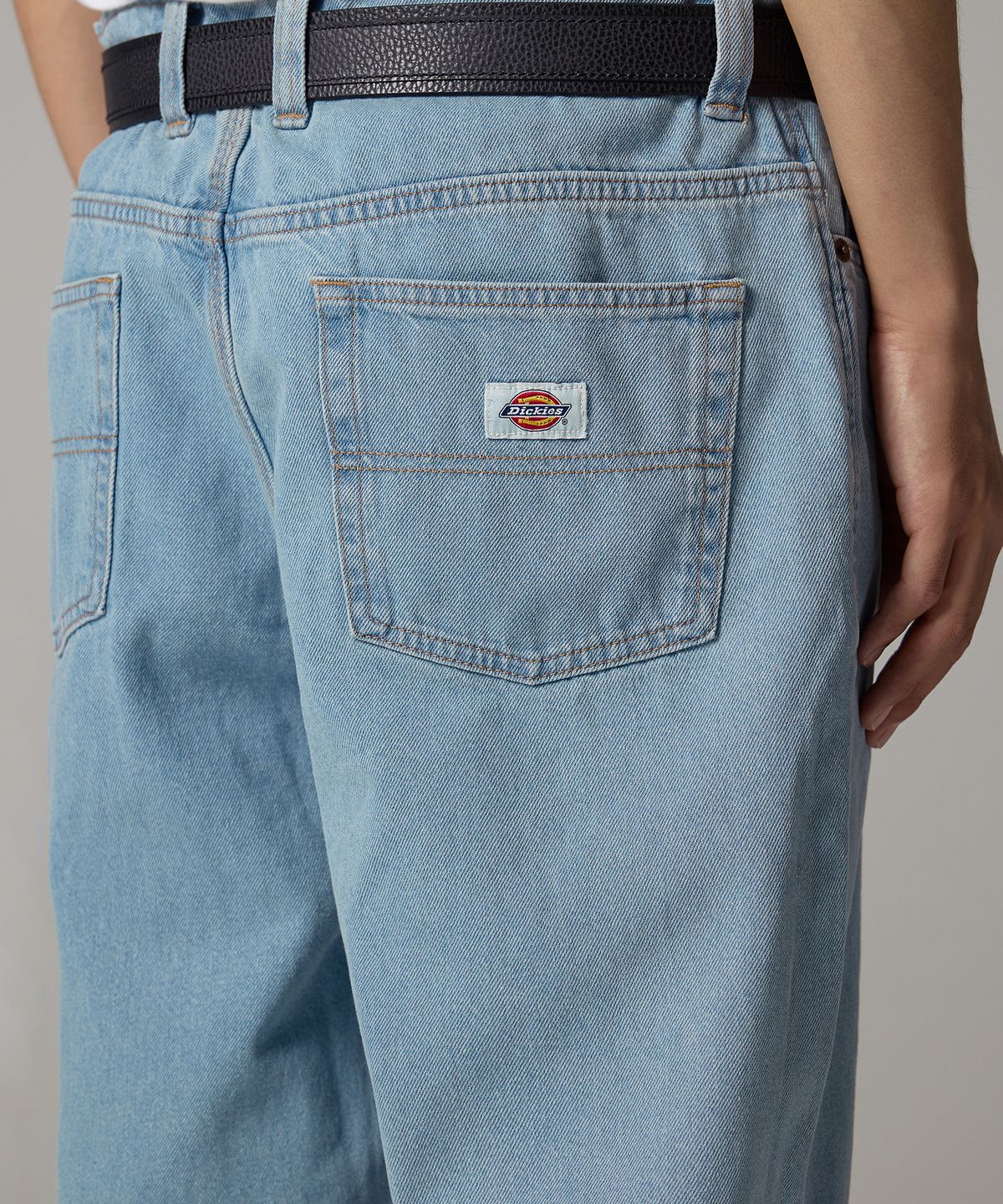 디키즈(DICKIES) 캔버스 토마스빌 루즈핏 데님팬츠 Vintage Blue