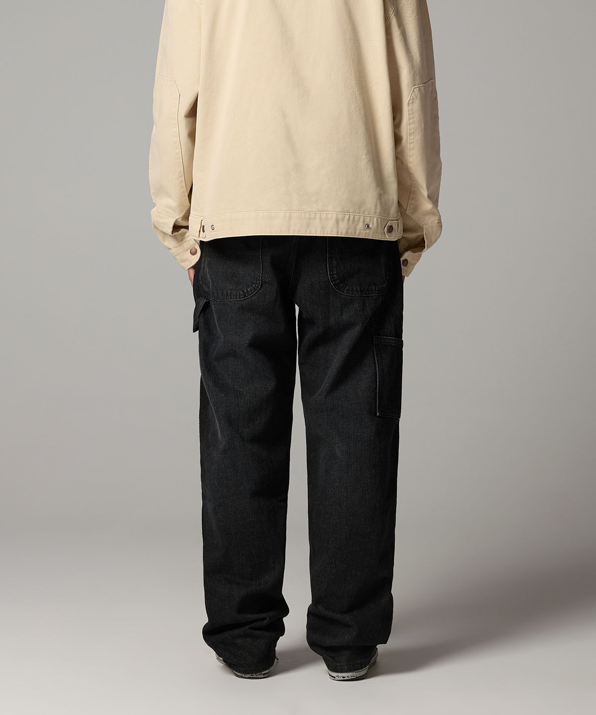 디키즈(DICKIES) 1993 카펜터 데님 팬츠 Black Denim
