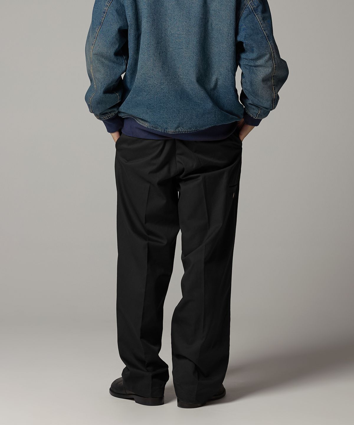 디키즈(DICKIES) 247 루즈핏 워크팬츠 Black
