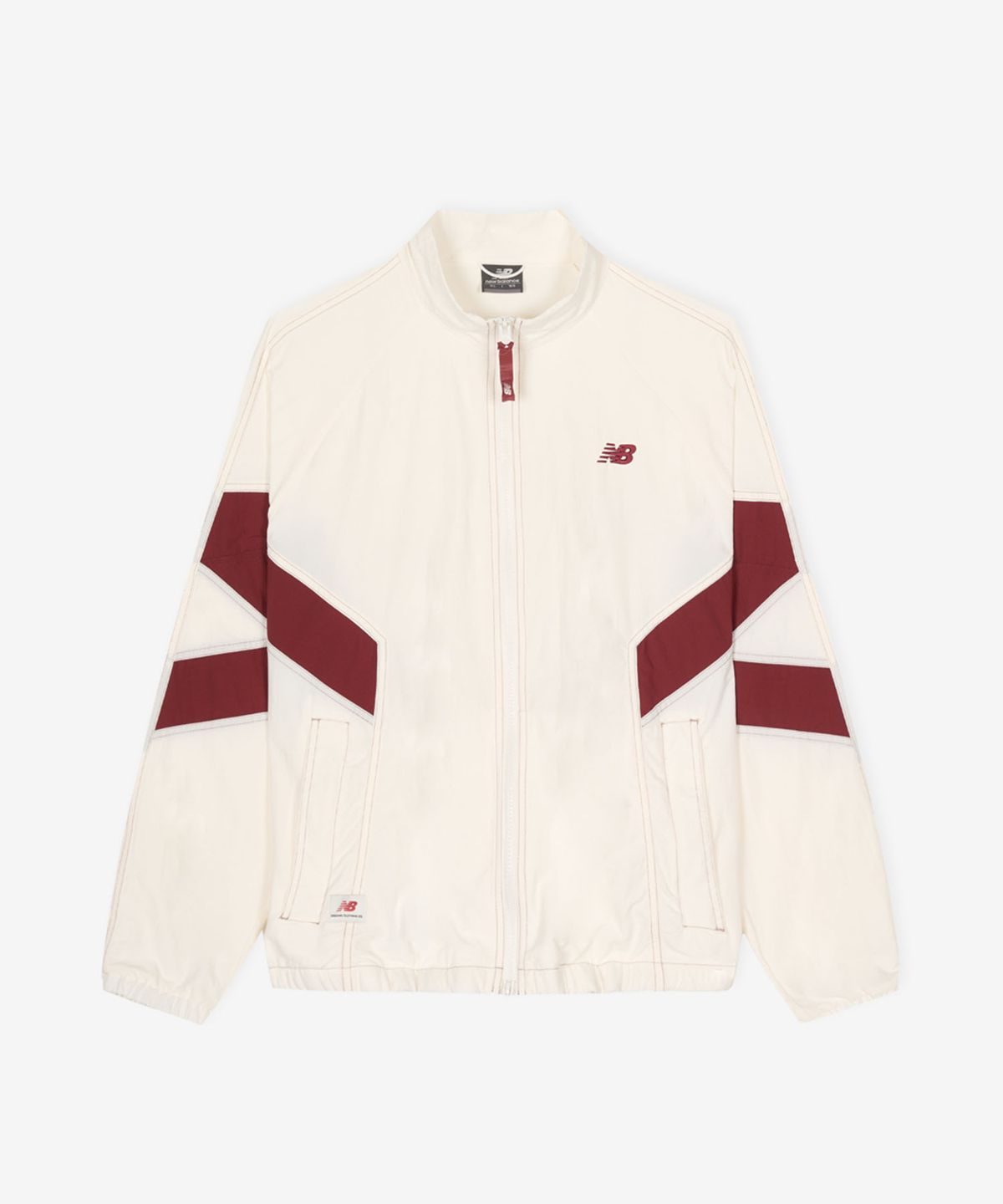 뉴발란스(NEW BALANCE) NBNAG2A303 / UNI ESCAPE 스탠넥 웜업자켓 (IVORY)