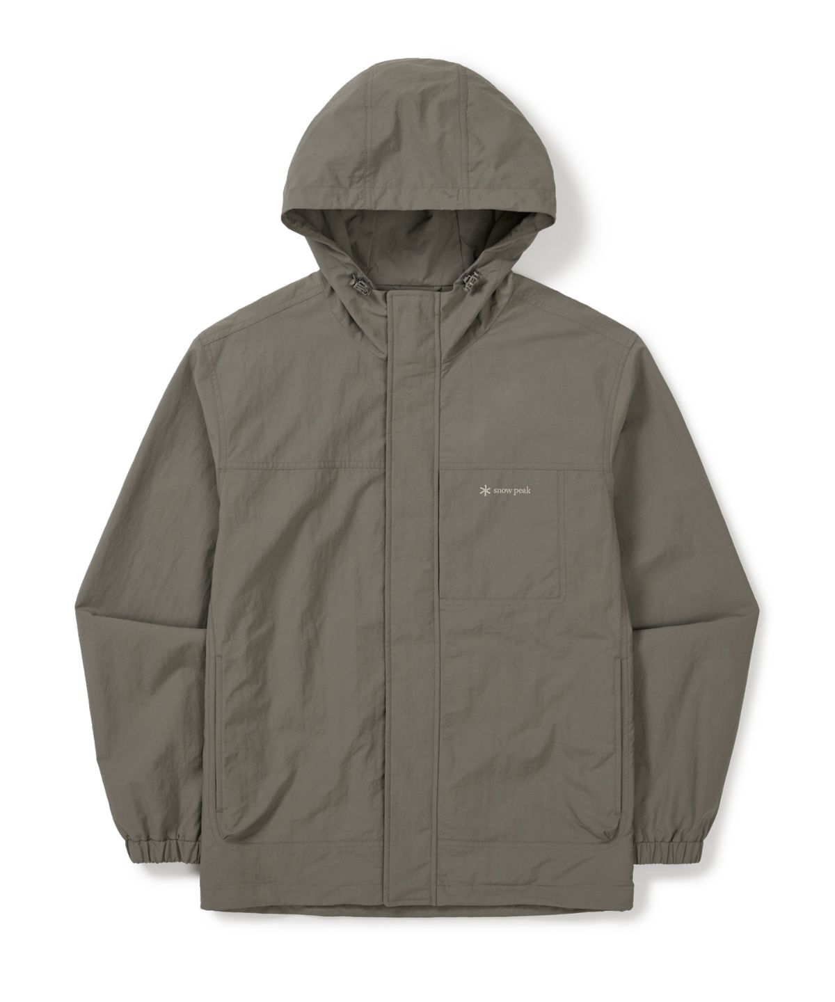 스노우피크 어패럴(SNOWPEAK APPAREL) 캠플 후드 바람막이 (S25FMCWB12) Dark Khaki