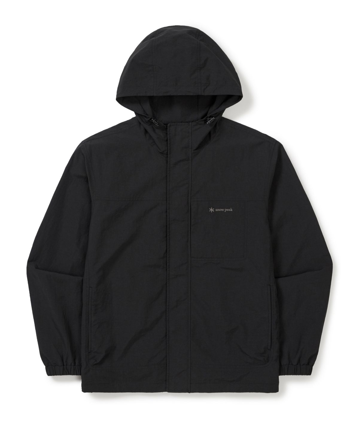 스노우피크 어패럴(SNOWPEAK APPAREL) 캠플 후드 바람막이 (S25FMCWB12) Dark Charcoal