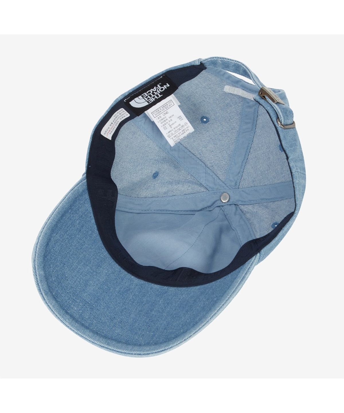 노스페이스(THE NORTH FACE) NE3CR52B TNF 로고 소프트 캡 데님 BLUE