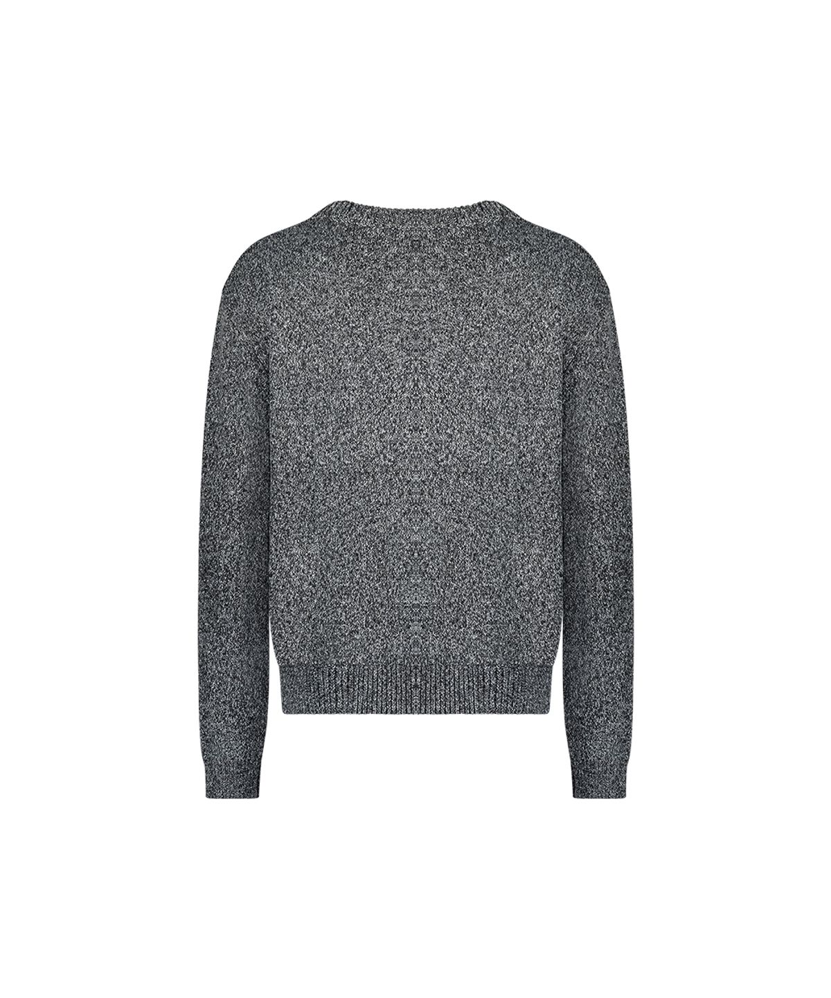 51퍼센트(51PERCENT) Piercing V Neck Knit - Black