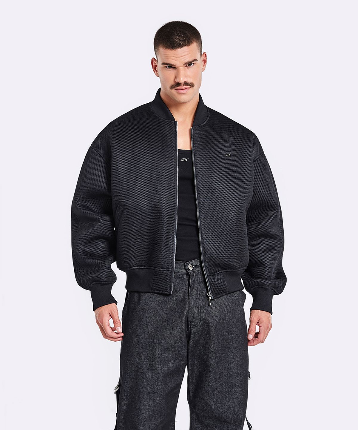 51퍼센트(51PERCENT) Mesh MA-1 Jacket - Black