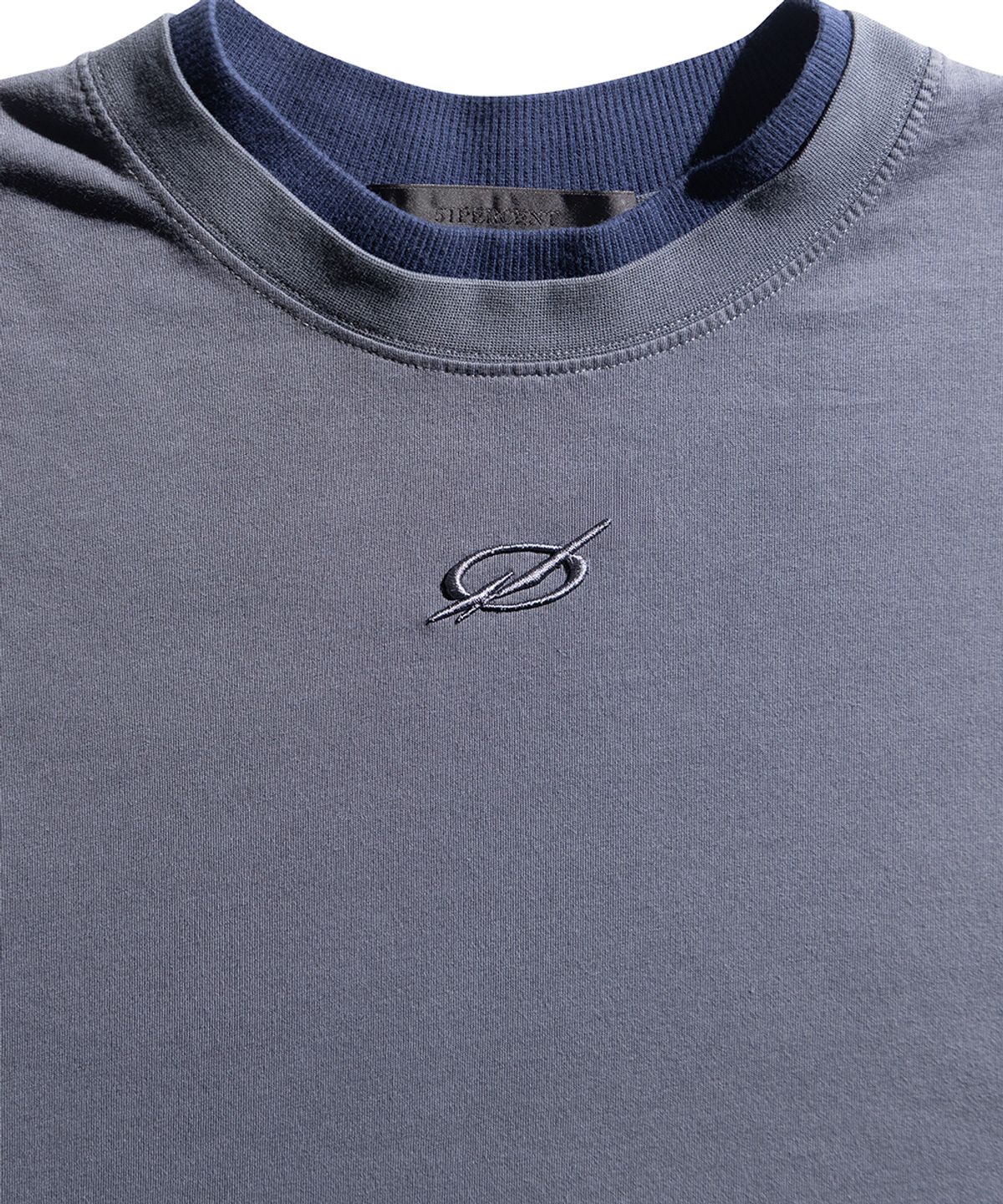 51퍼센트(51PERCENT) Ringer T-Shirt - Charcoal