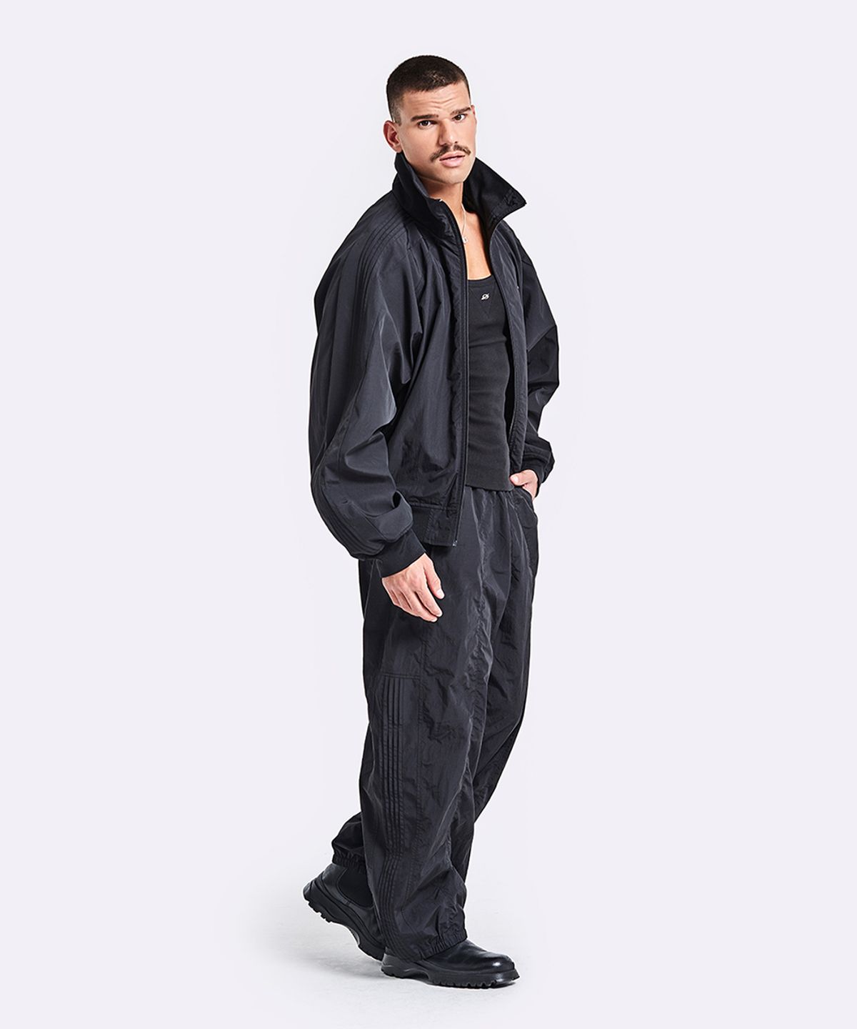 51퍼센트(51PERCENT) Track Pants - Black