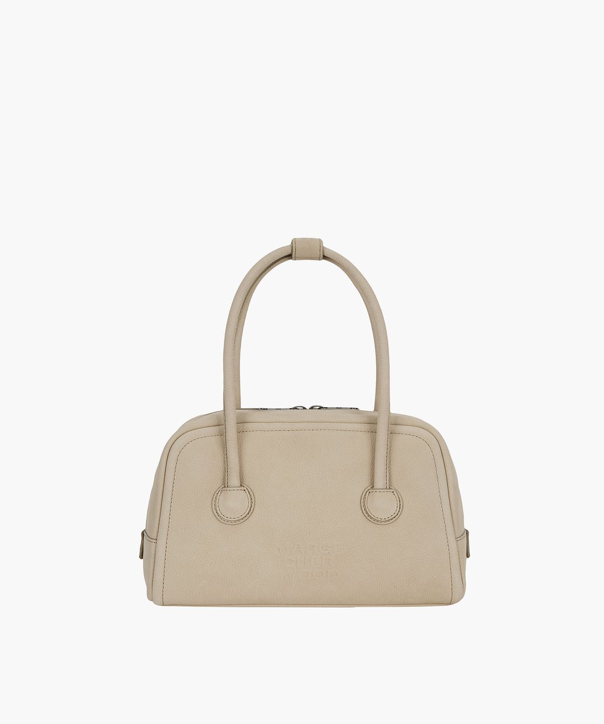 마지셔우드(MARGESHERWOOD) SOFT TOTE_nude nubuck
