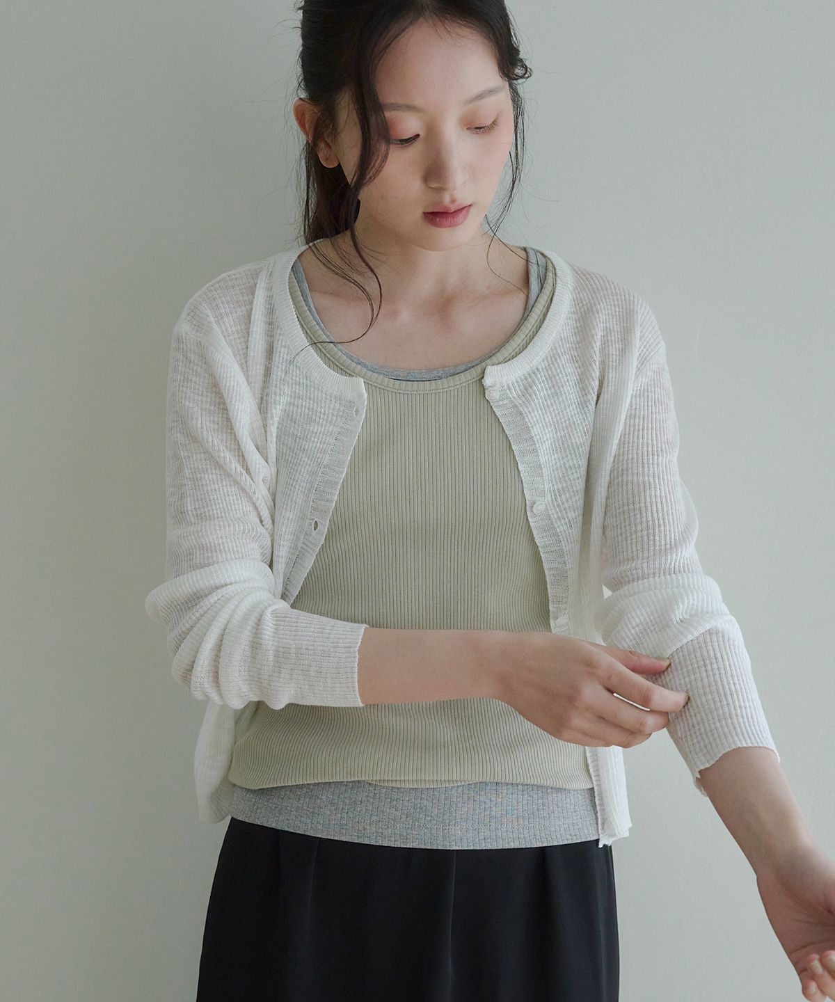 로브로브(LOVLOV) SUMMERVEIL CARDIGAN