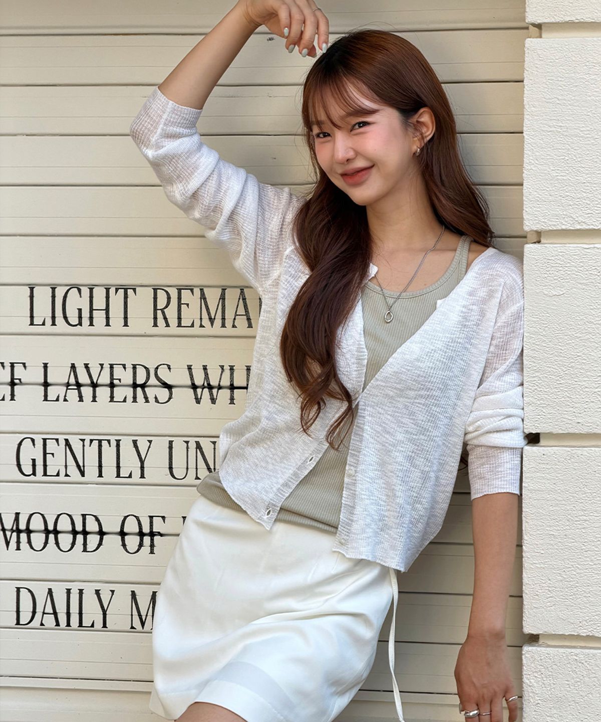 로브로브(LOVLOV) SUMMERVEIL CARDIGAN