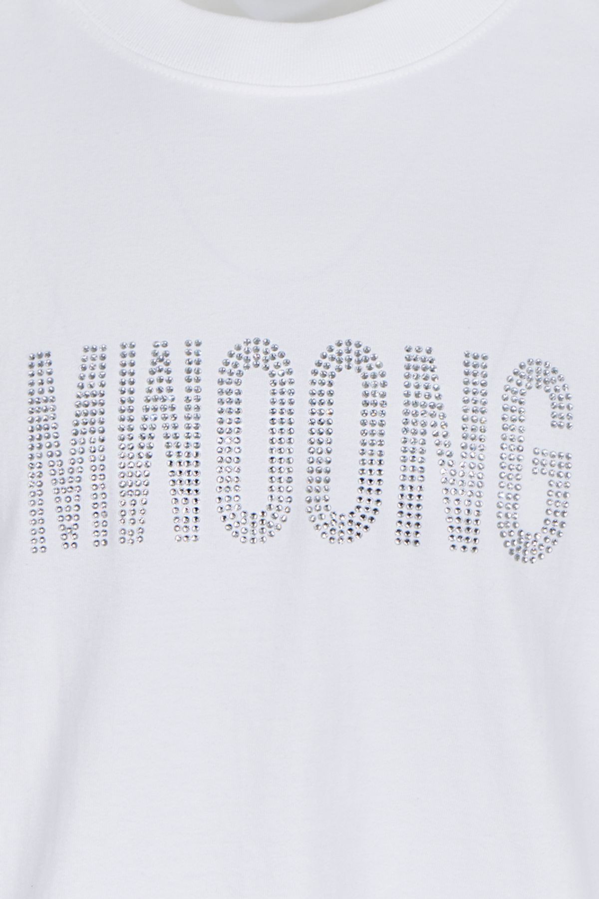 뭉(MWOONG) cuban linked Tee(white)