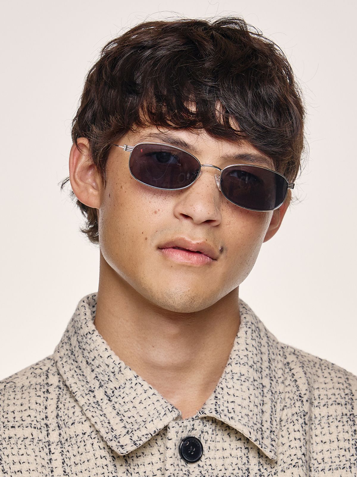 써니스 스튜디오(sunnies studios) BILLIE Silver Polarized