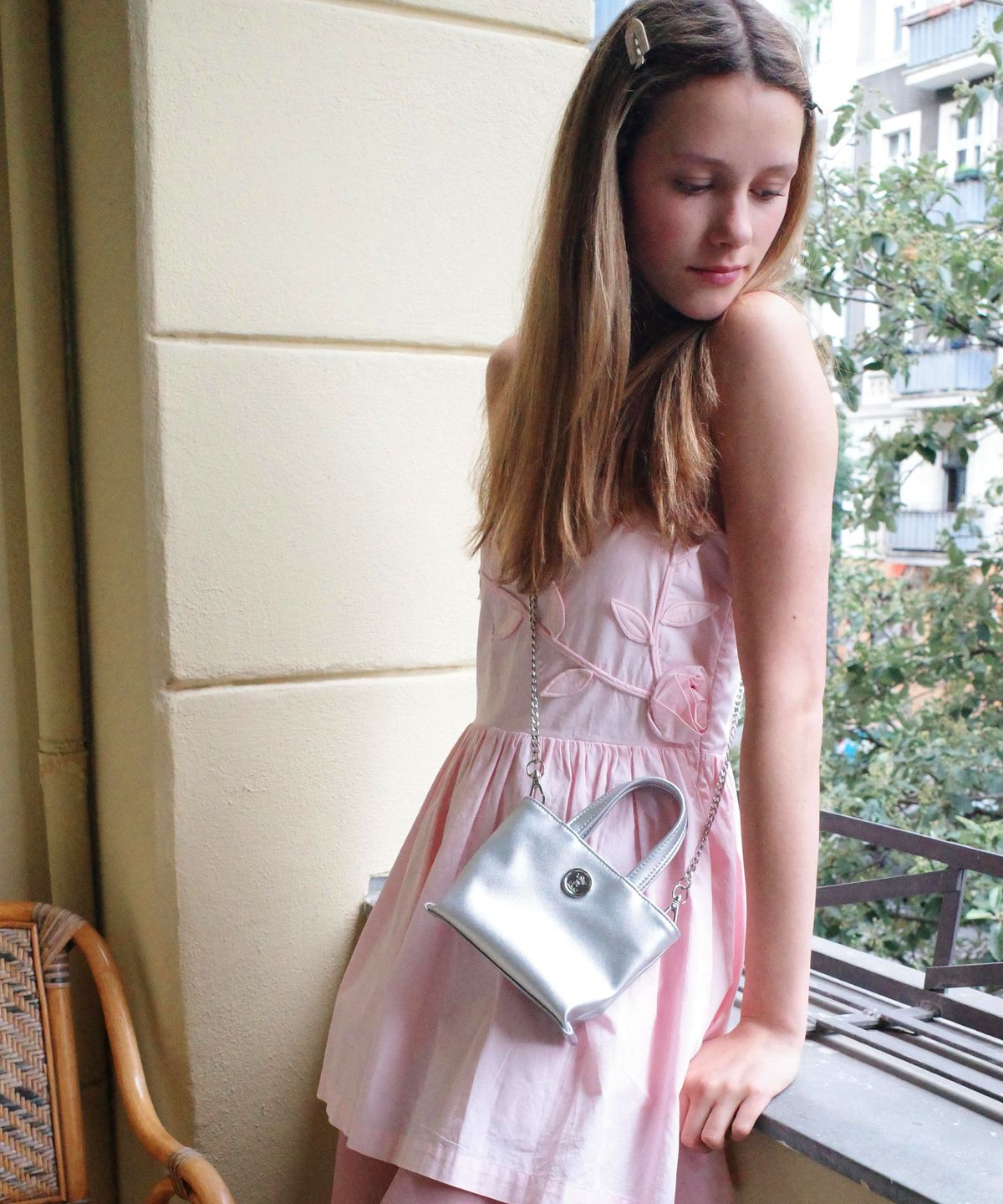 아이세이예르(ISAYYERR) Chibi Bag (silver)
