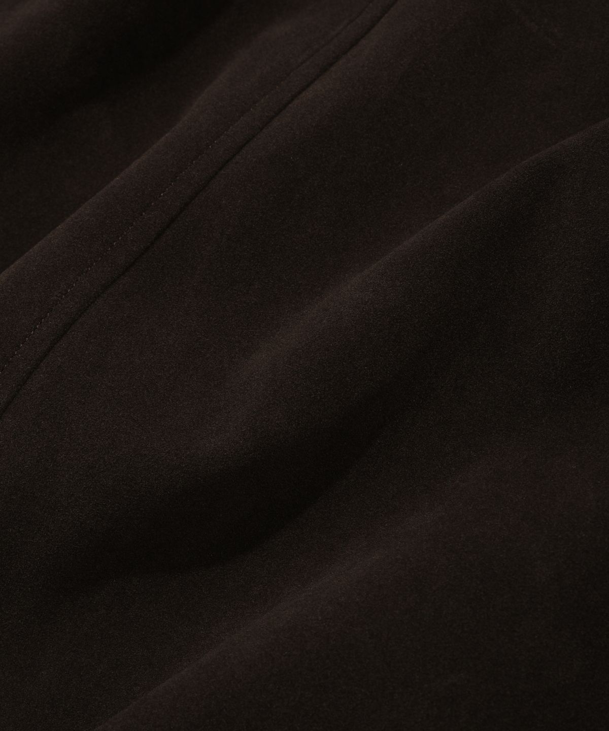 키뮤어(KIIMUIR) 스웨이드 바이커 자켓_브라운