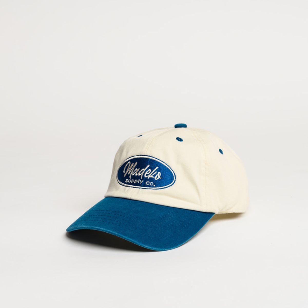 마데코(MADEKO) TWO TONE SUPPLY CO BALL CAP_BLUE