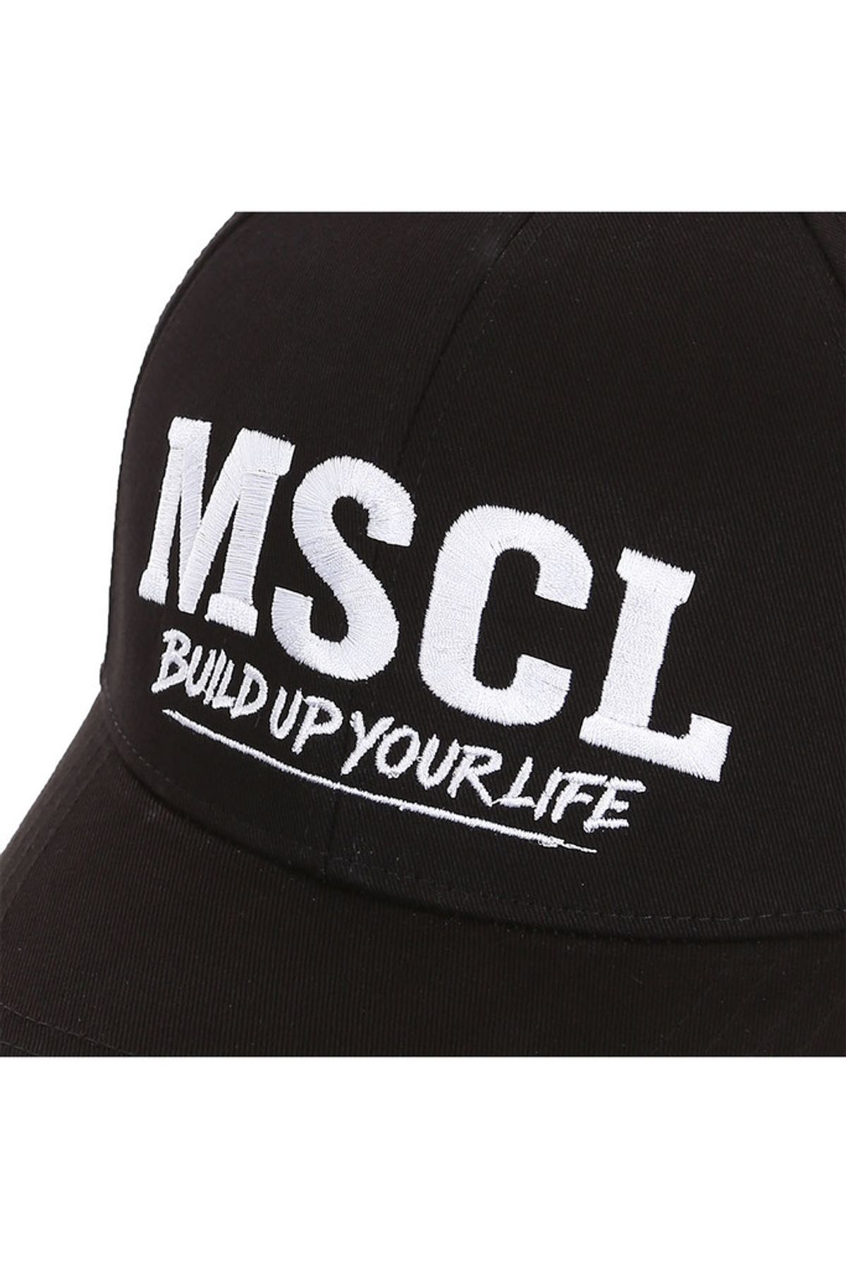 머스콜로(MUSCOLO) MSCL 시그니처 하드볼캡 블랙