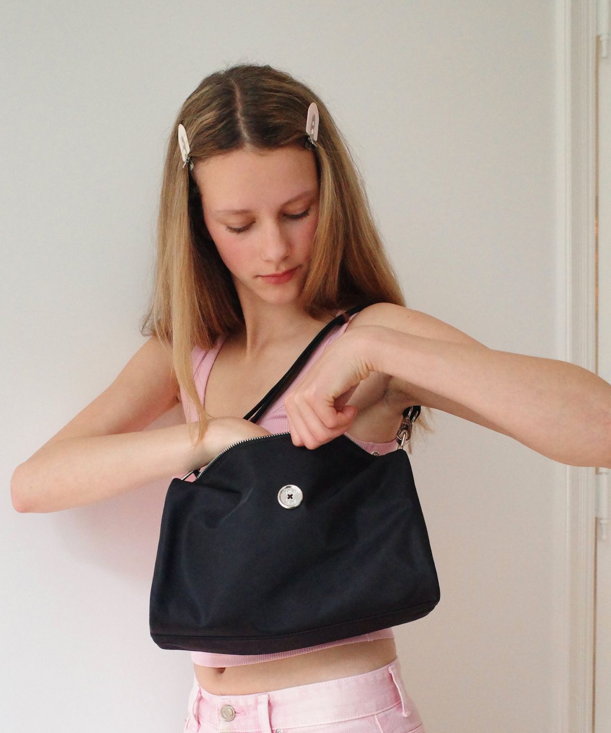 아이세이예르(ISAYYERR) Mallow Bag (black)