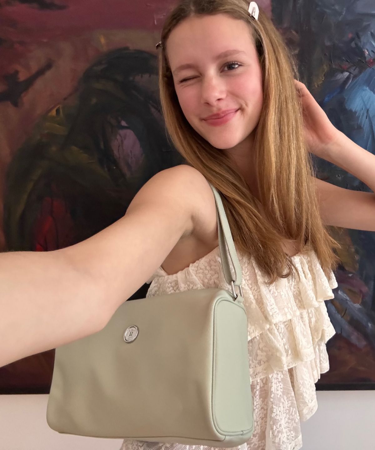 아이세이예르(ISAYYERR) Mallow Bag (mint)