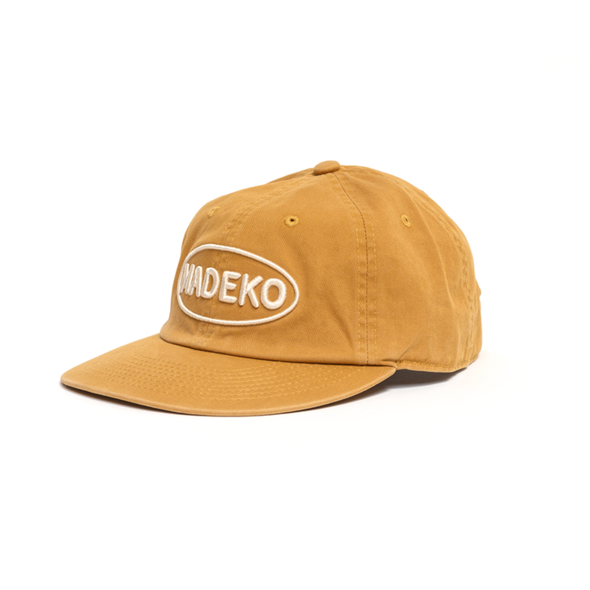 마데코(MADEKO) ORIGINAL LOGO CAP_MUSTARD