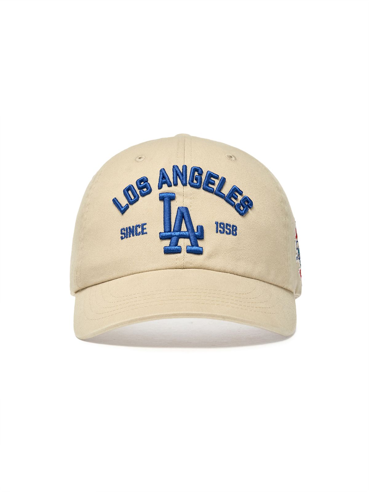 엠엘비(MLB) 쿠퍼스타운 패치 언스트럭쳐 볼캡 LA (Beige)