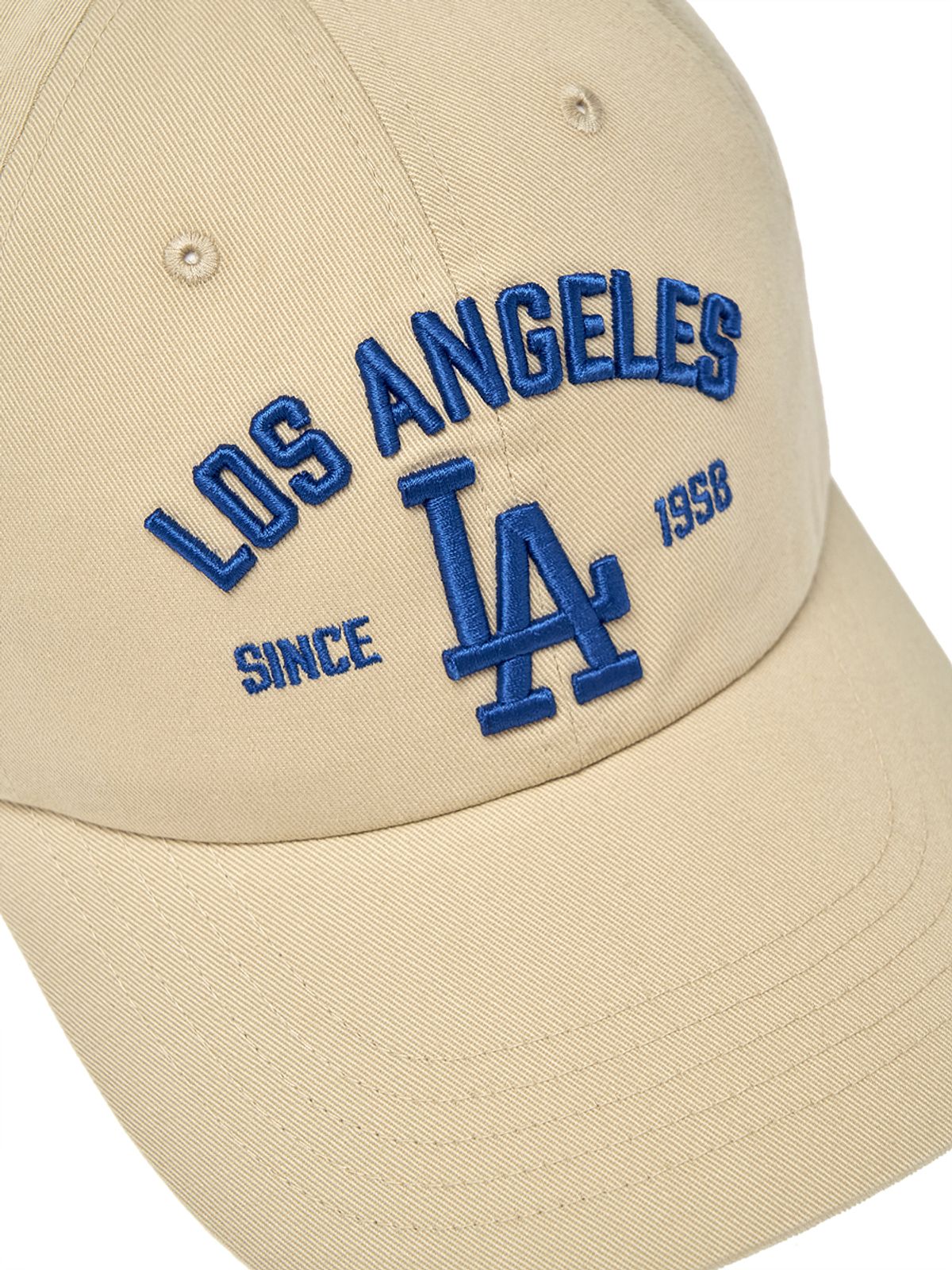 엠엘비(MLB) 쿠퍼스타운 패치 언스트럭쳐 볼캡 LA (Beige)