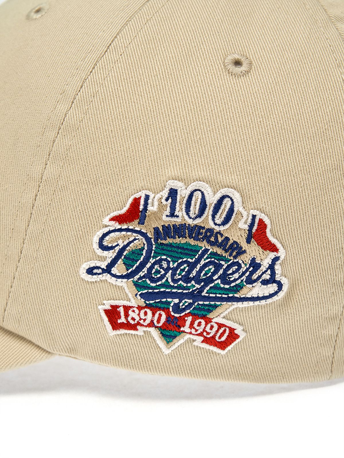 엠엘비(MLB) 쿠퍼스타운 패치 언스트럭쳐 볼캡 LA (Beige)