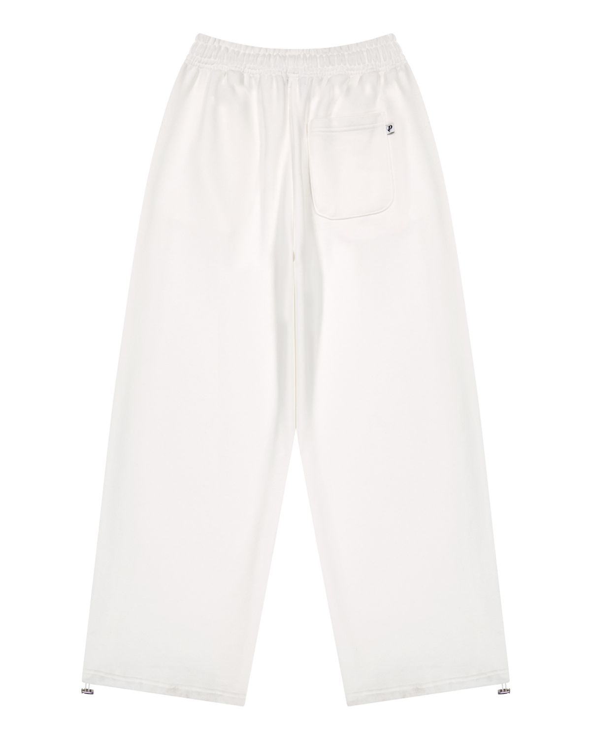 포르테나(PORTERNA) ESSENTIAL 2WAY SWEAT PANTS-WHITE