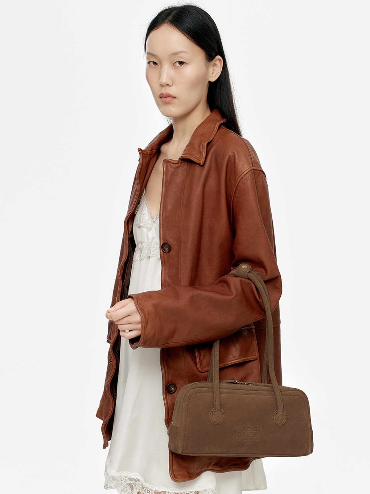 마지셔우드(MARGESHERWOOD) SOFT BOSTON EW_cappuccino suede