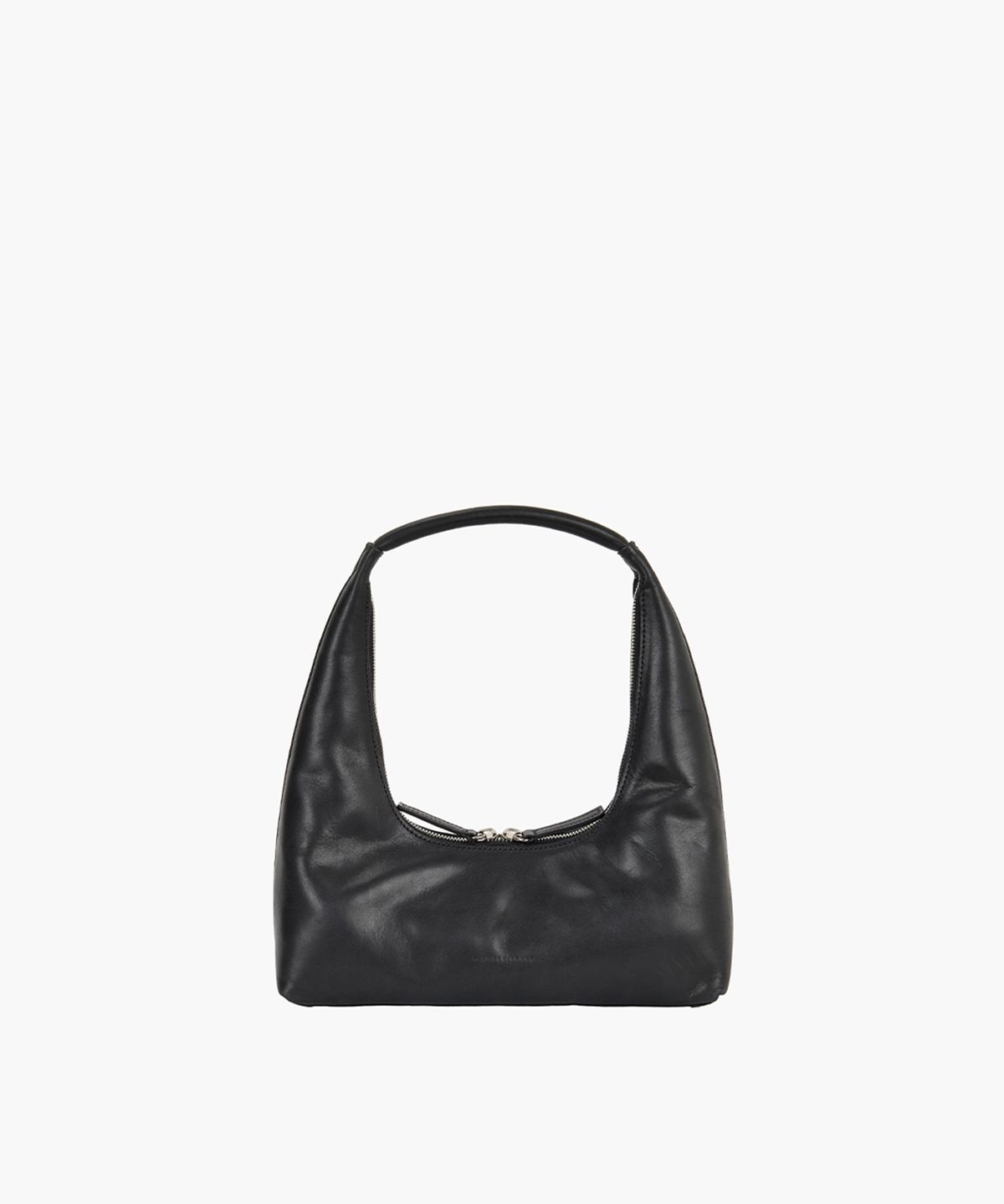 마지셔우드(MARGESHERWOOD) HOBO SHOULDER_black pull-up