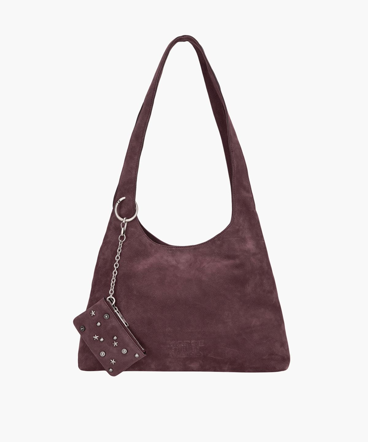 마지셔우드(MARGESHERWOOD) HALTER HOBO LARGE_wine nubuck