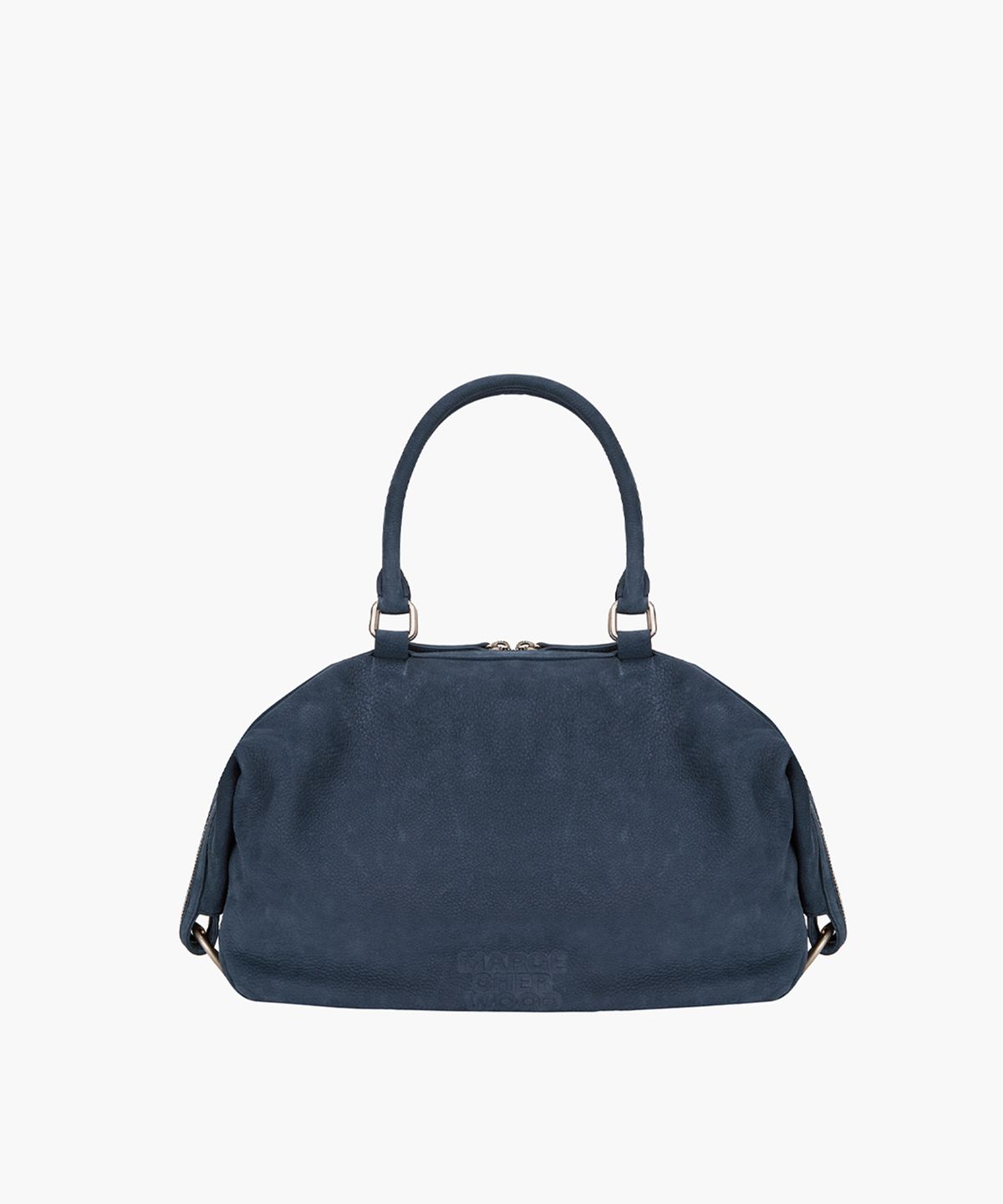 마지셔우드(MARGESHERWOOD) DUMPLING TOTE_indigo nubuck