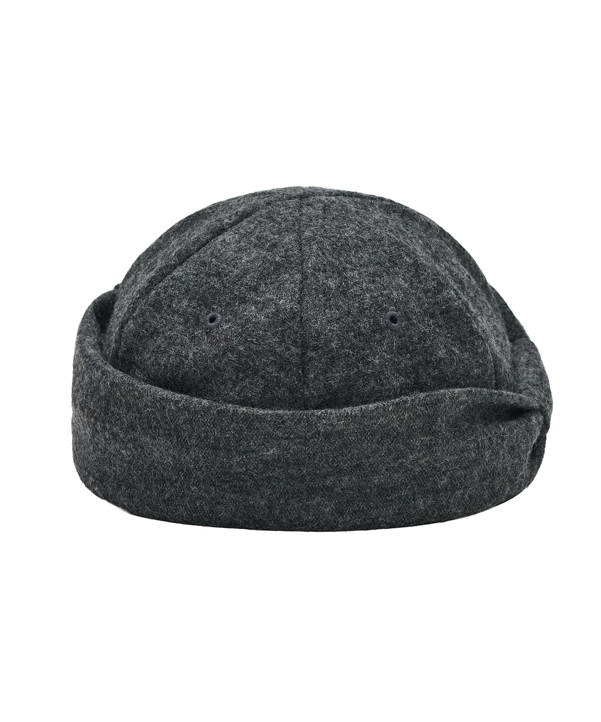 타입서비스(TYPESERVICE) Wool Belted Cap [Charcoal]