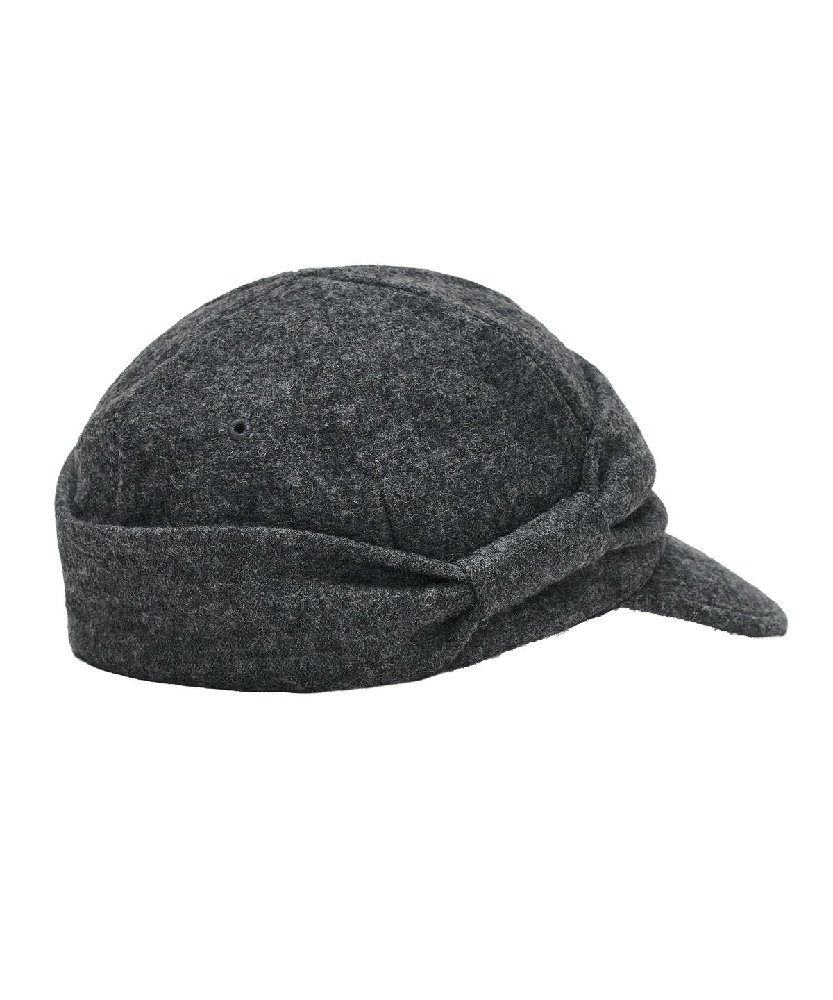 타입서비스(TYPESERVICE) Wool Belted Cap [Charcoal]