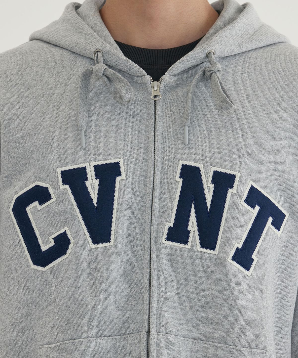 커버낫(COVERNAT) CVNT 후드집업 Dark Navy