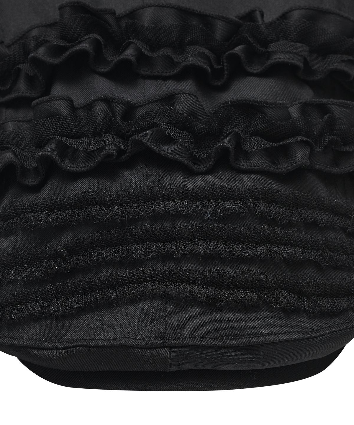타입서비스(TYPESERVICE) Ruffled Hunting Cap [Black] - 사이즈 & 후기 | 무신사