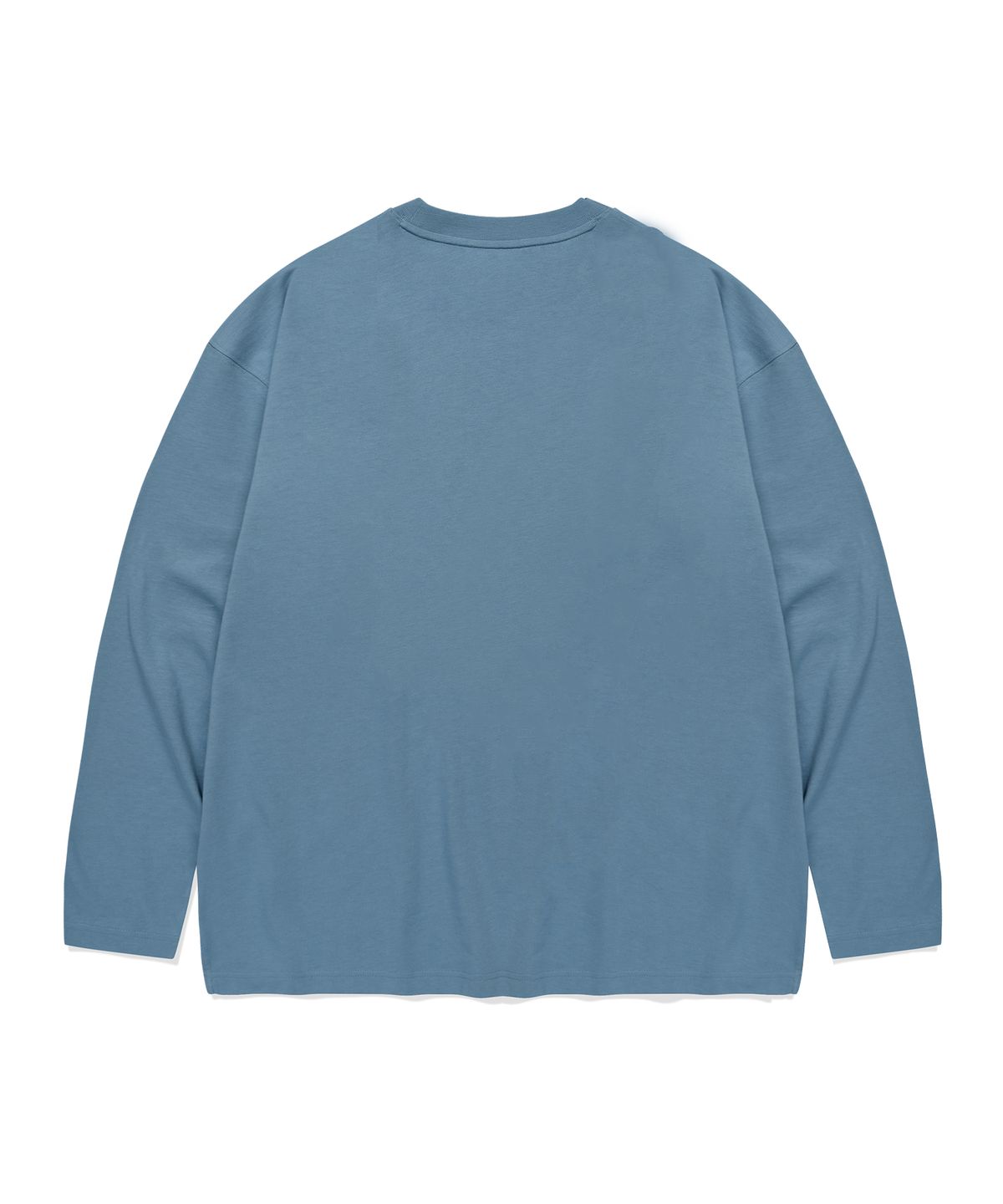 커버낫(COVERNAT) 베이직 포켓 롱슬리브 Dusty Blue