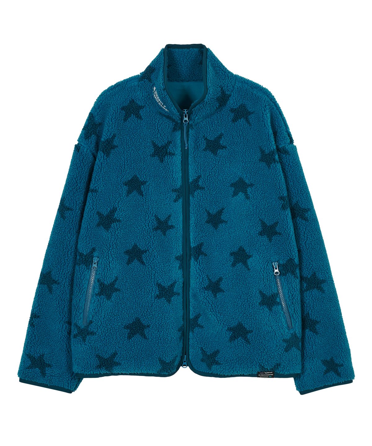 타입서비스(TYPESERVICE) Star Fleece Jacket [Blue]