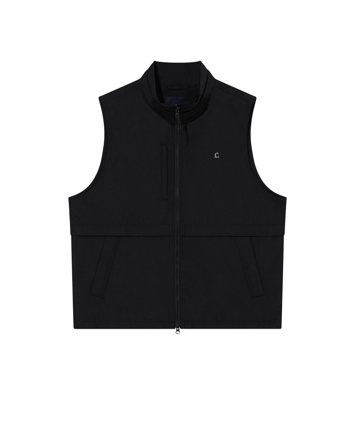 커버낫(COVERNAT) 윈드브레이커 베스트 Black