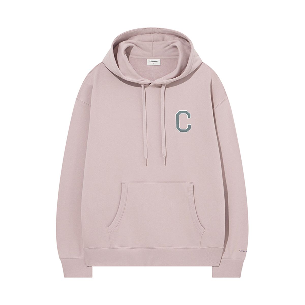 커버낫(COVERNAT) C 로고 후디 Light Pink