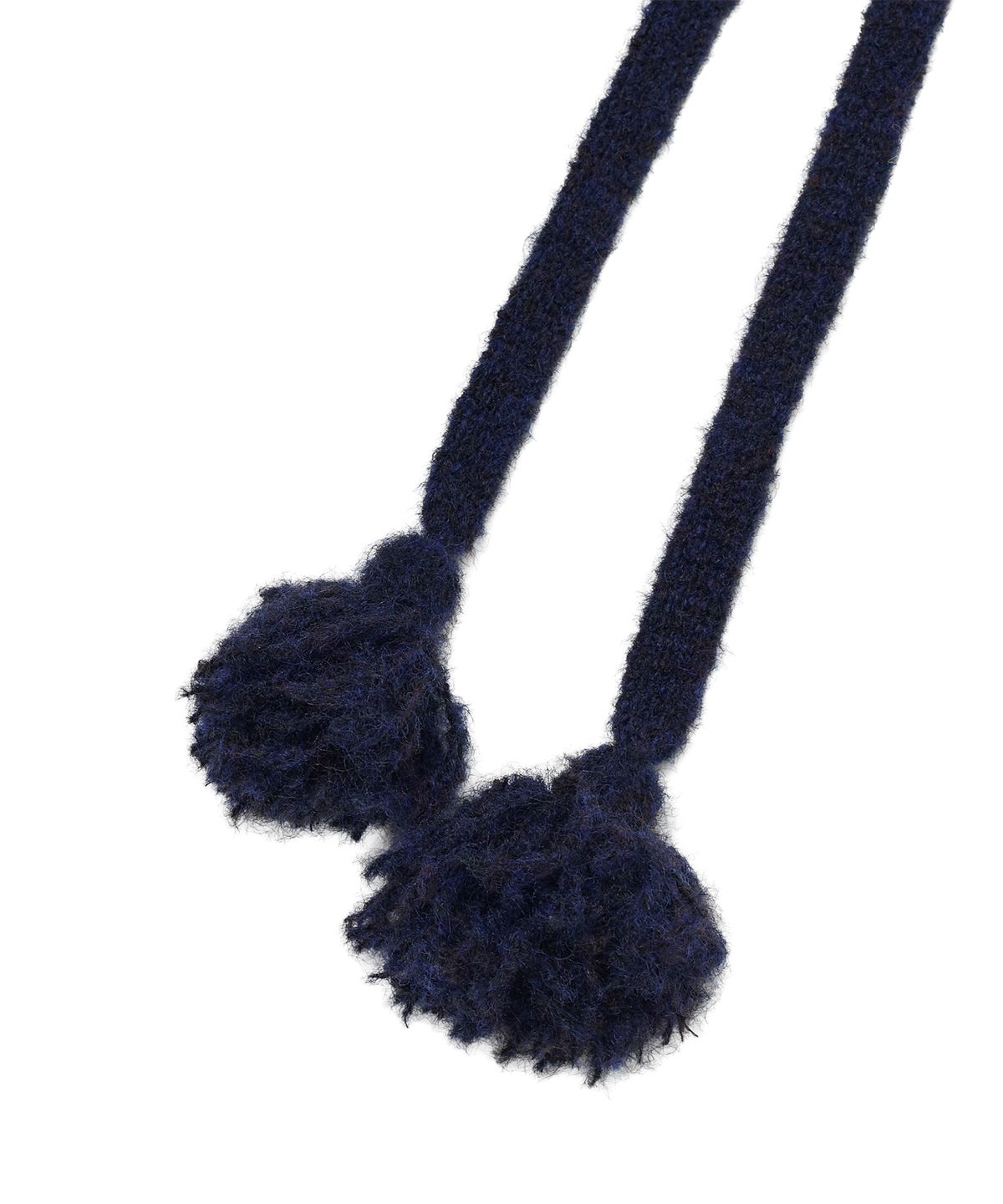 타입서비스(TYPESERVICE) Fluffy Sequin Strap Hat [Navy]