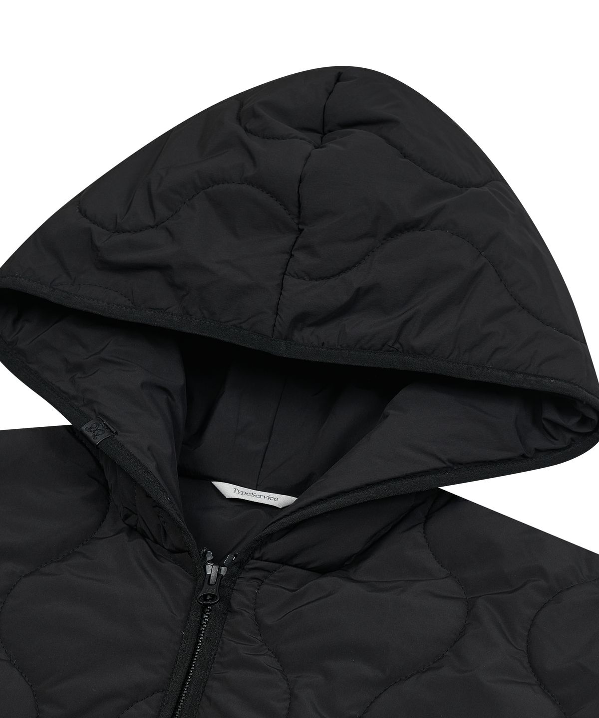타입서비스(TYPESERVICE) Quilted Puffer Jacket [Black]