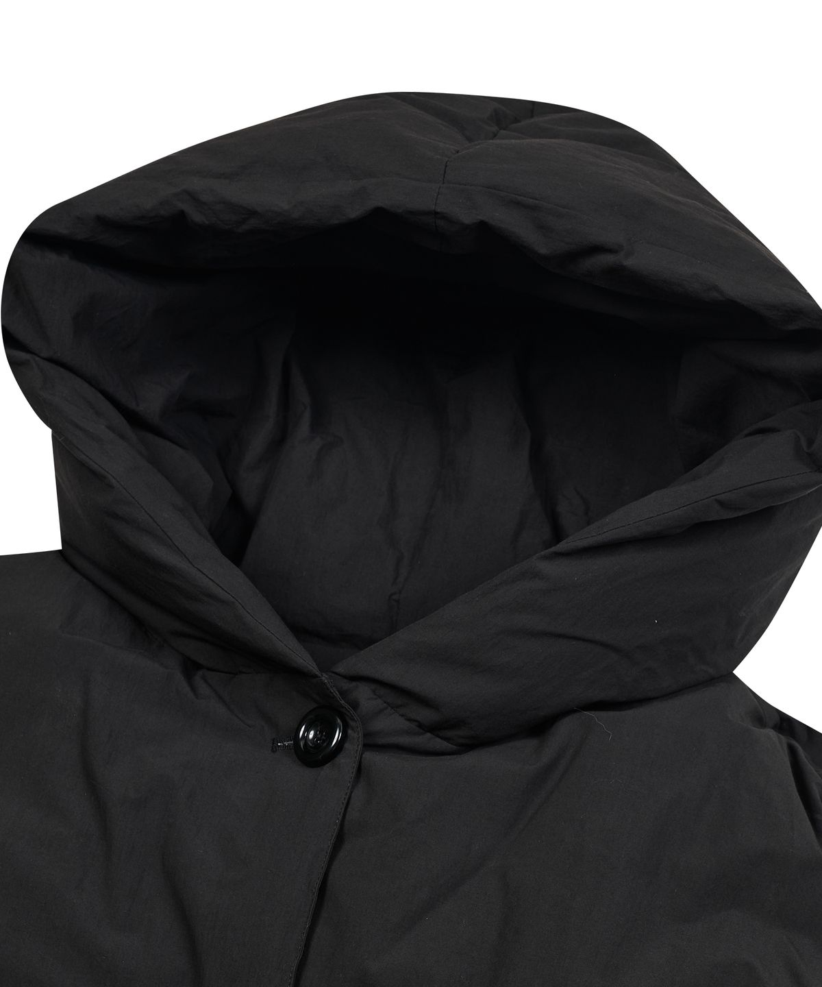 타입서비스(TYPESERVICE) Cotton Hooded Puffer Jacket [Black]