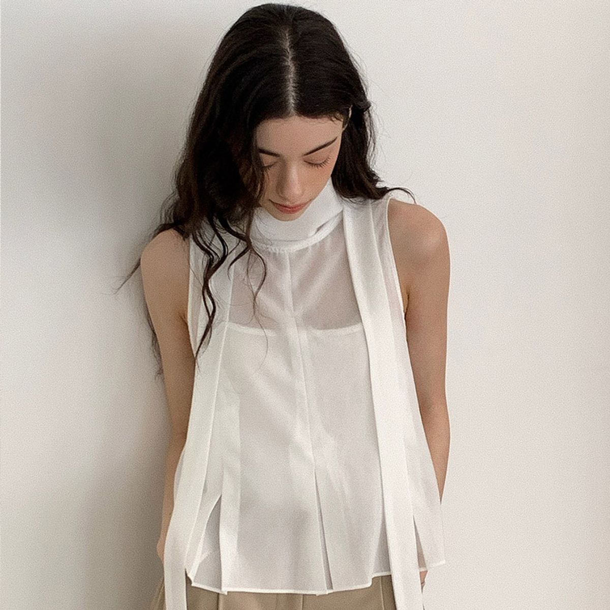 리리수(LILISU) Hera blouse / White