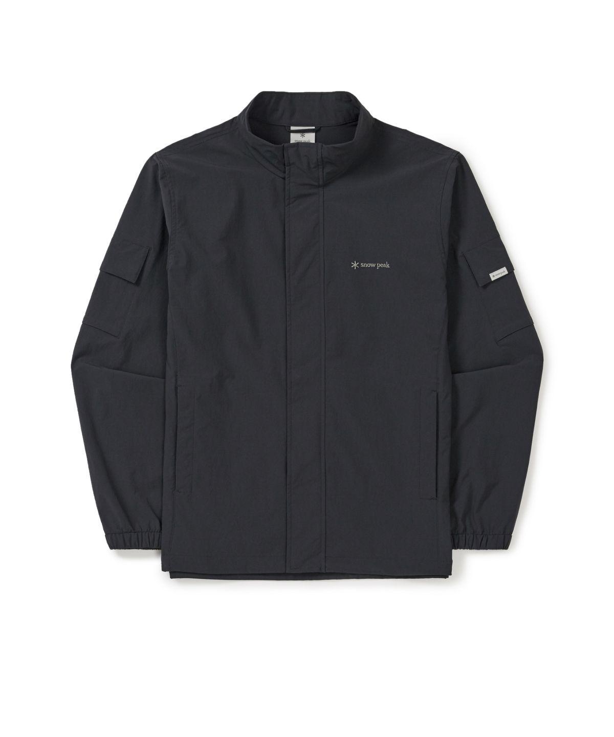 스노우피크 어패럴(SNOWPEAK APPAREL) 루트 스탠드넥 바람막이 (S25FMRWB68) Dark Navy