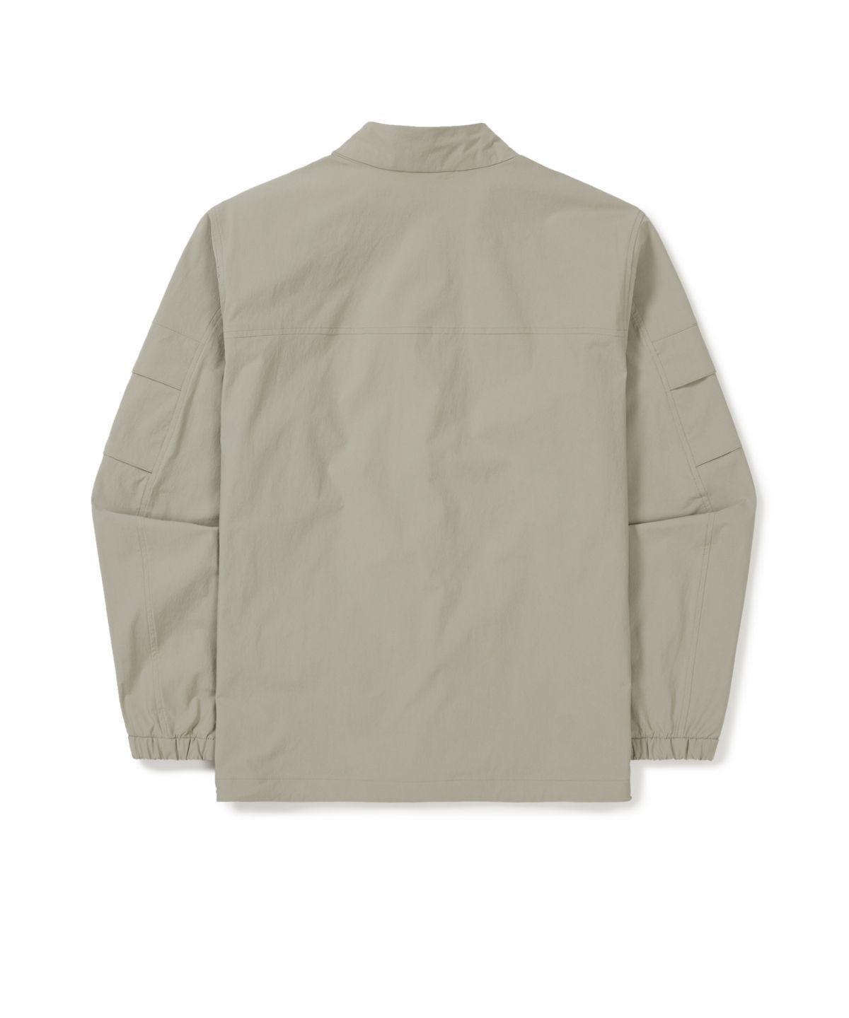 스노우피크 어패럴(SNOWPEAK APPAREL) 루트 스탠드넥 바람막이 (S25FMRWB68) Beige Gray