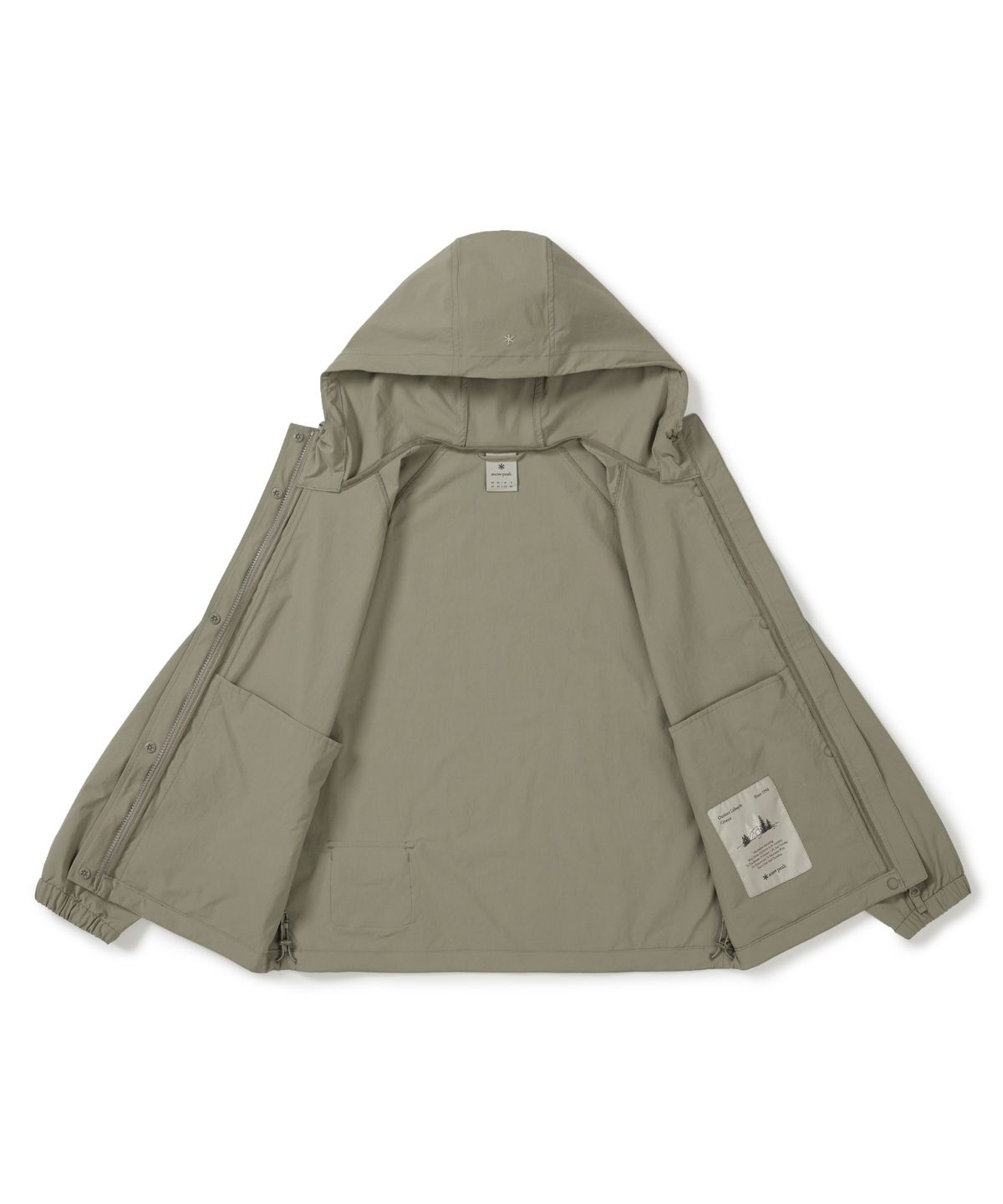 스노우피크 어패럴(SNOWPEAK APPAREL) 루트 여성 바람막이 (S25FWRWB69) Olive