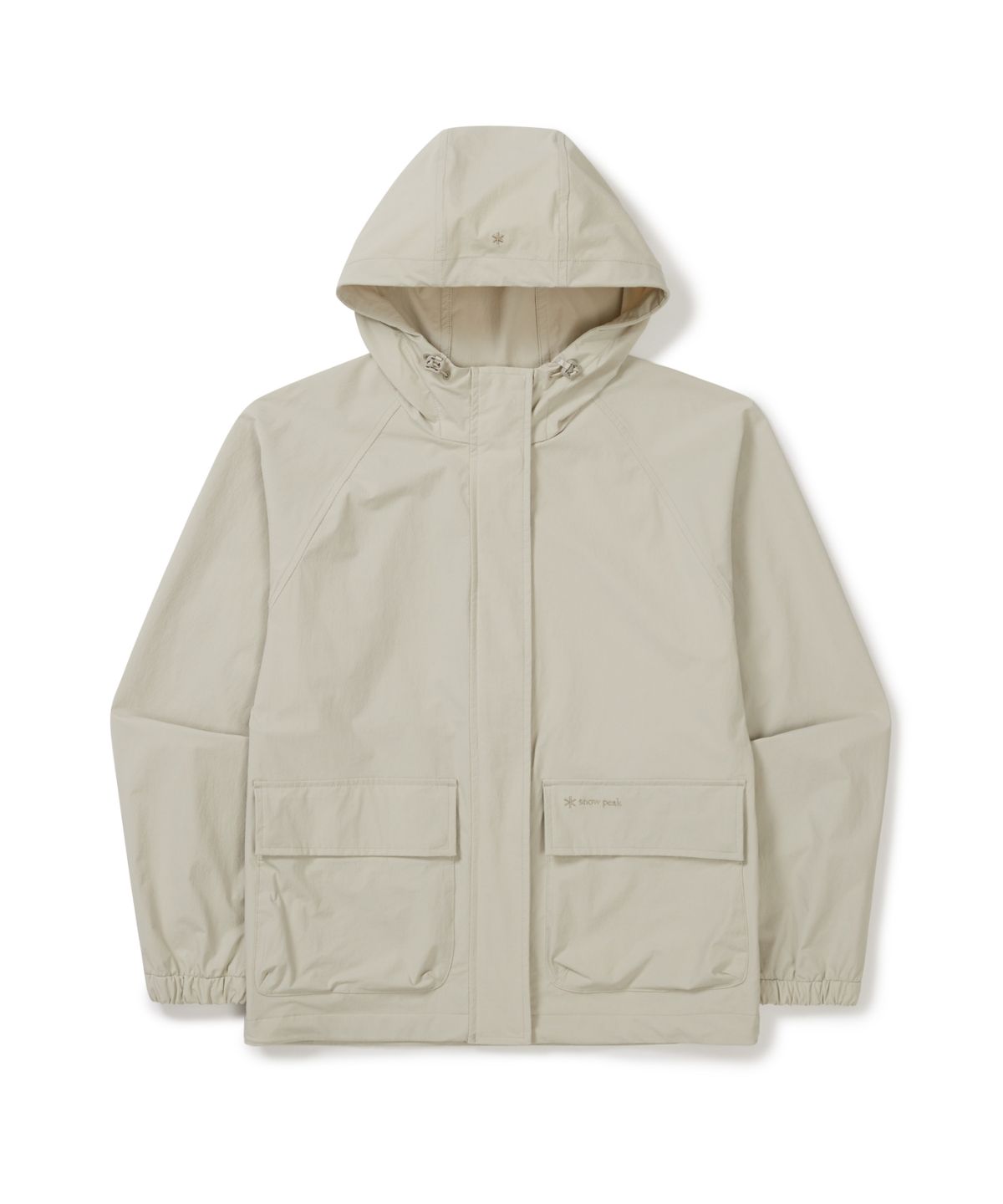 스노우피크 어패럴(SNOWPEAK APPAREL) 루트 여성 바람막이 (S25FWRWB69) Light Beige