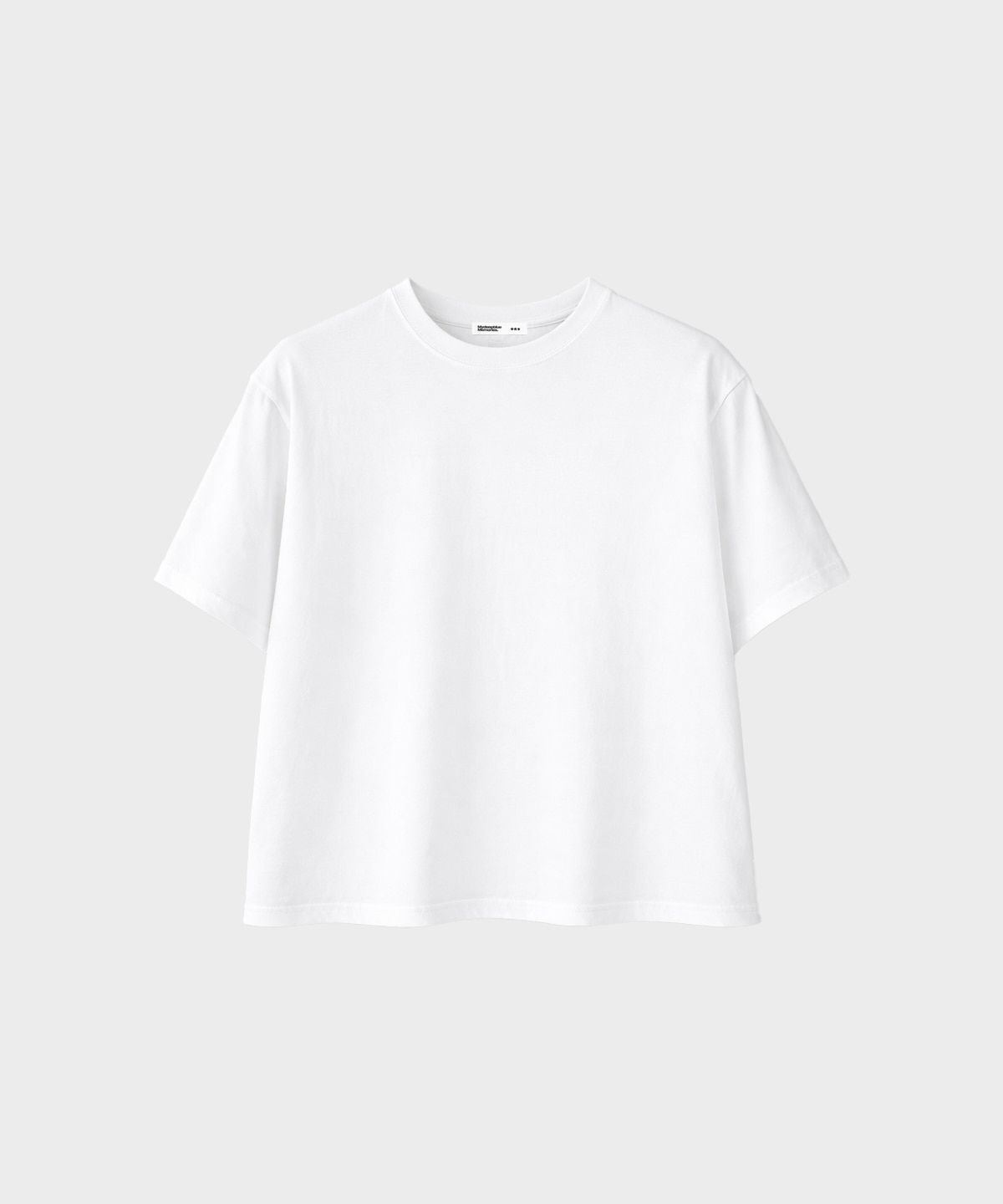 마이딥블루메모리즈(MY DEEP BLUE MEMORIES) MYDEEP CROP T-SHIRTS (GREY)