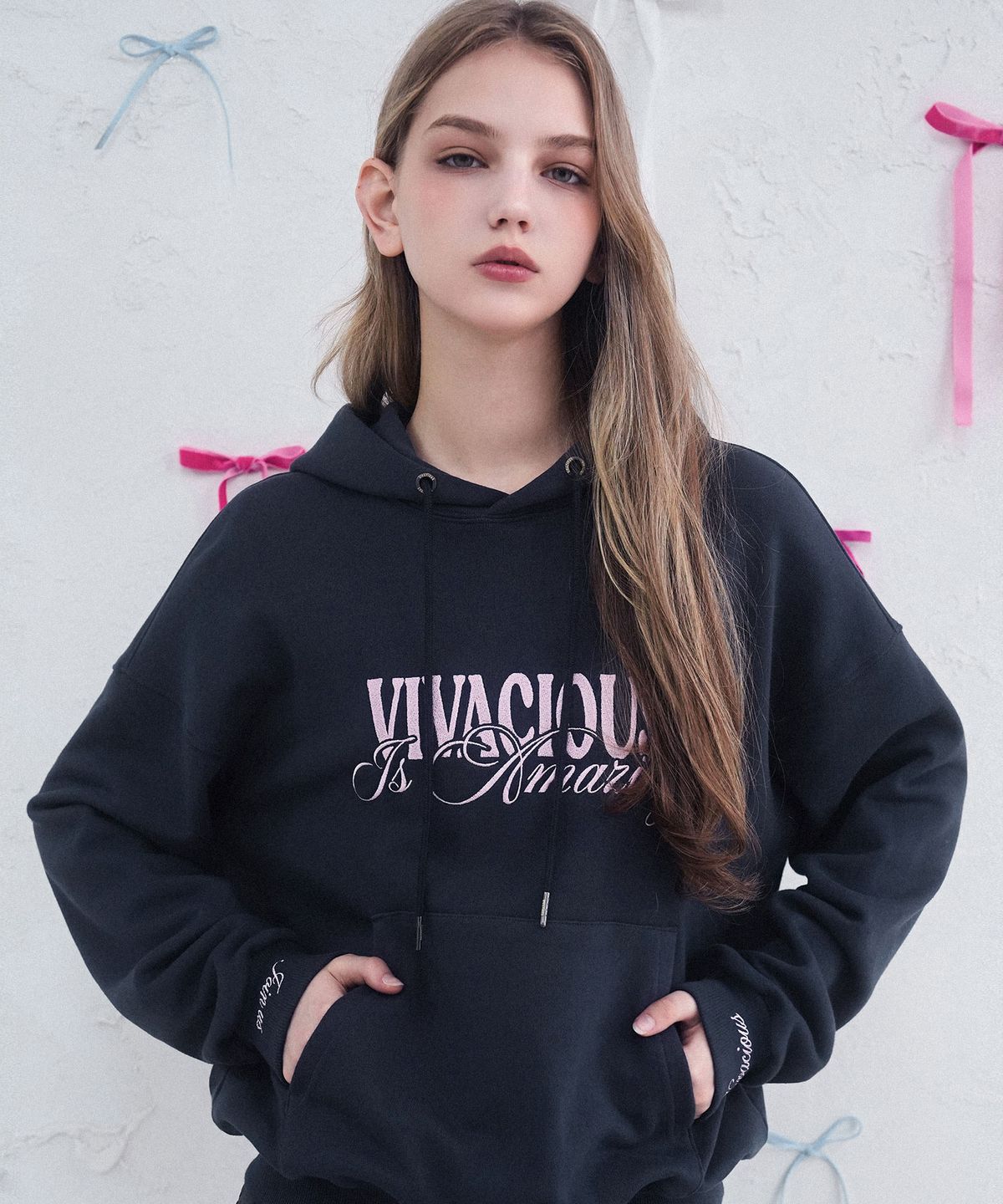 비바셔스(VIVACIOUS) Amazing hoody - 5COL
