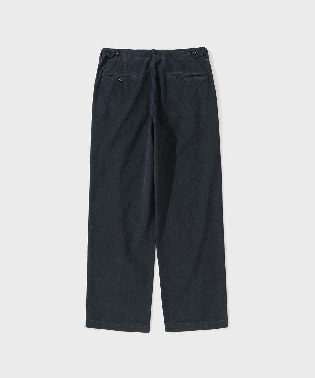 셔터(SHIRTER) MOSS DRILL CHINO PANTS (NAVY)